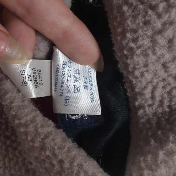 Lands' End Reversible Jacket Sweater Women S Small Long Sleeve Zip Sherpa Red - Picture 5 of 10